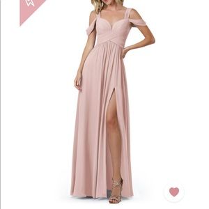 Azazie Dusty Rose Bridesmaids Dress